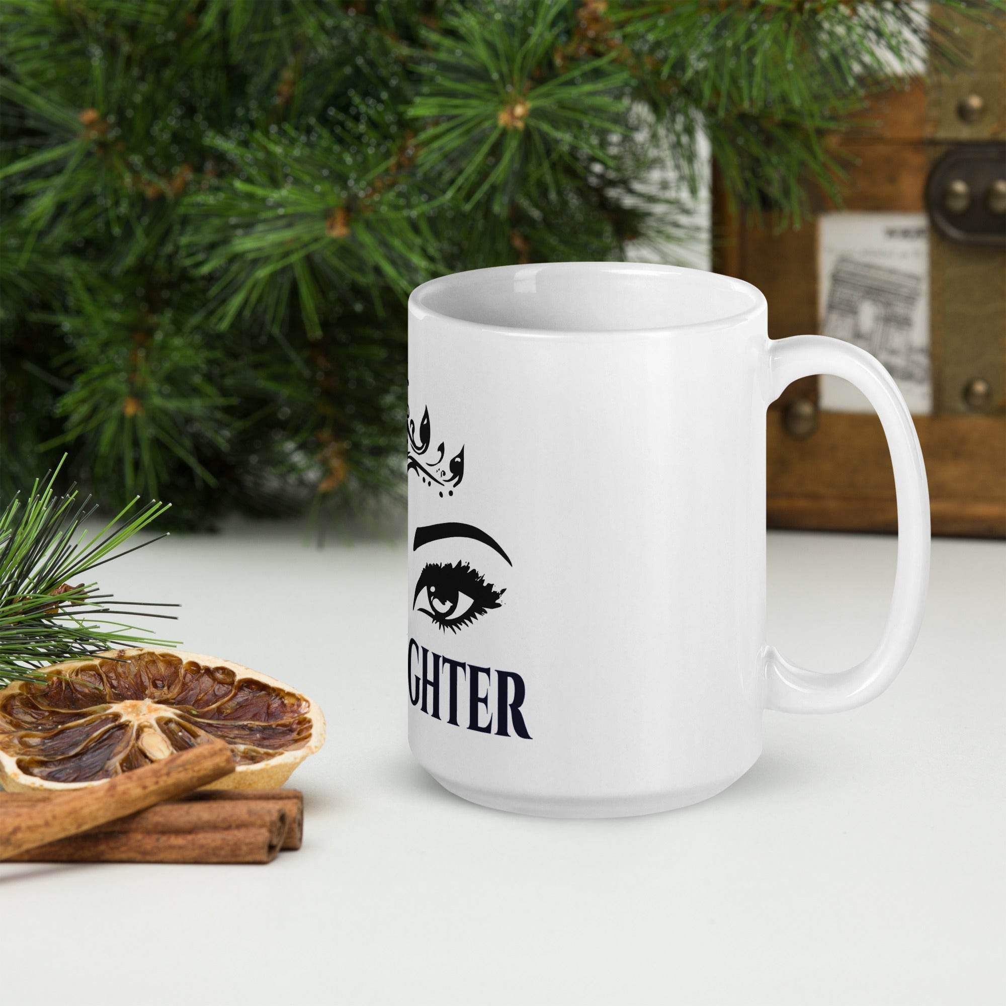 White glossy mug - STYLISHOUR