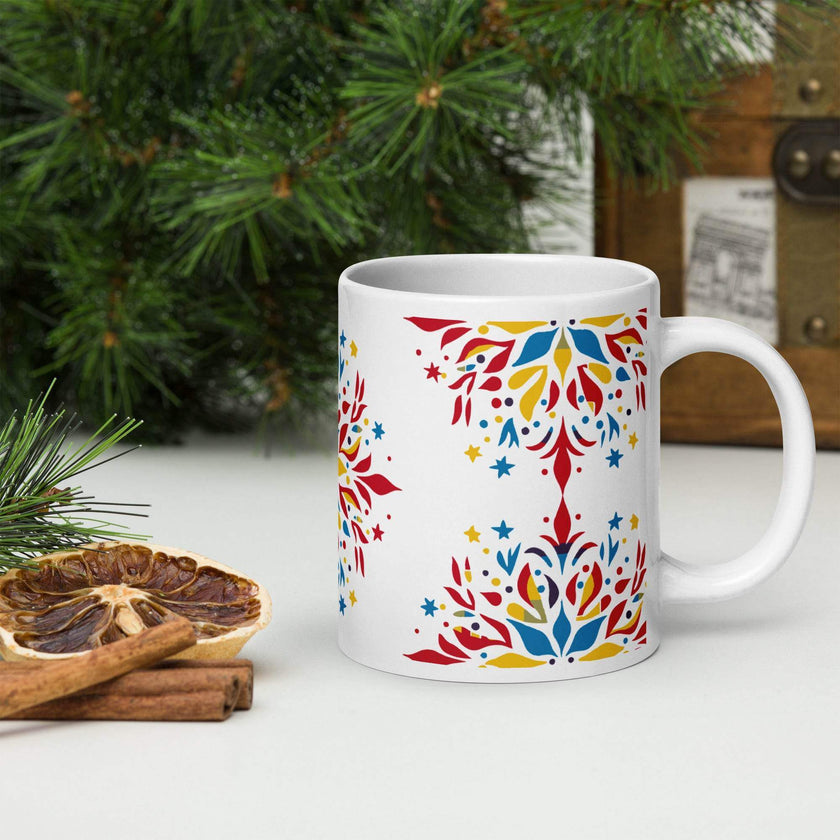 White glossy mug - STYLISHOUR