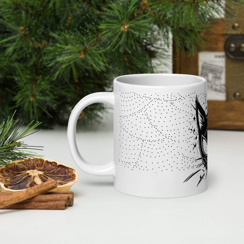 White glossy mug - STYLISHOUR