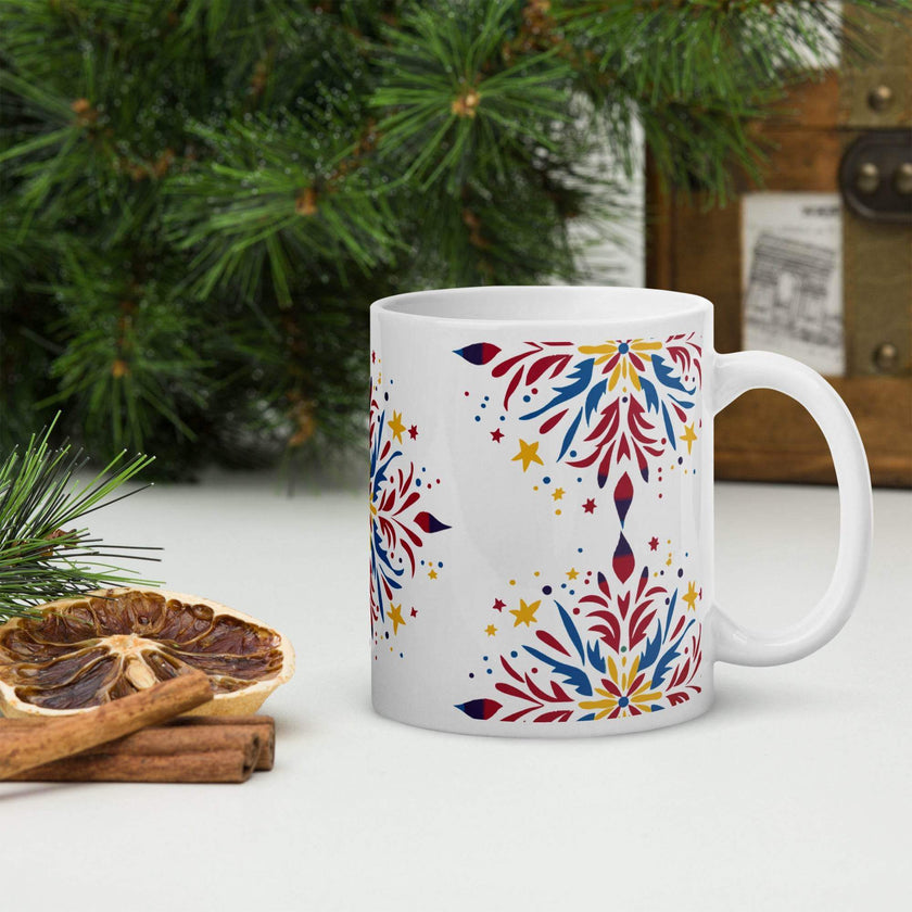 White glossy mug - STYLISHOUR