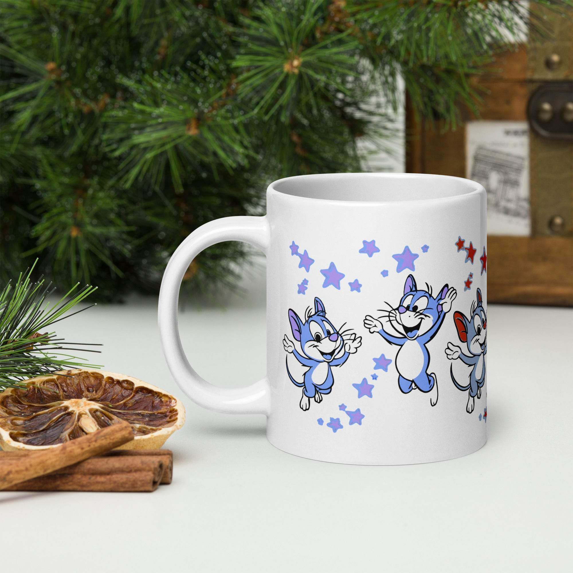 White glossy mug - STYLISHOUR