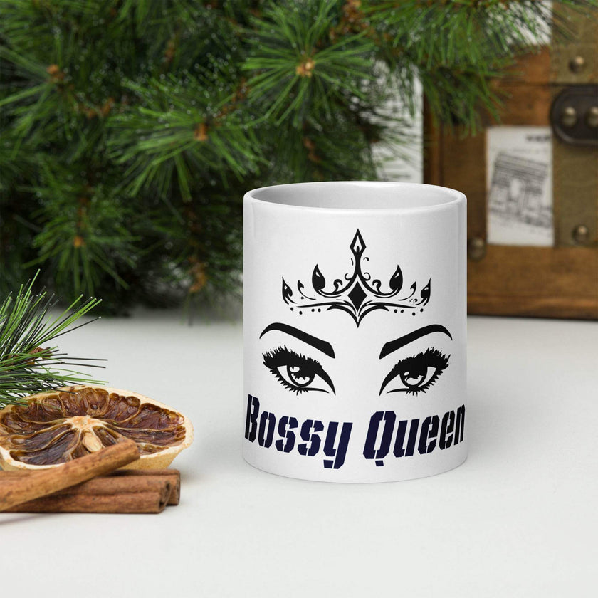 White glossy mug - STYLISHOUR