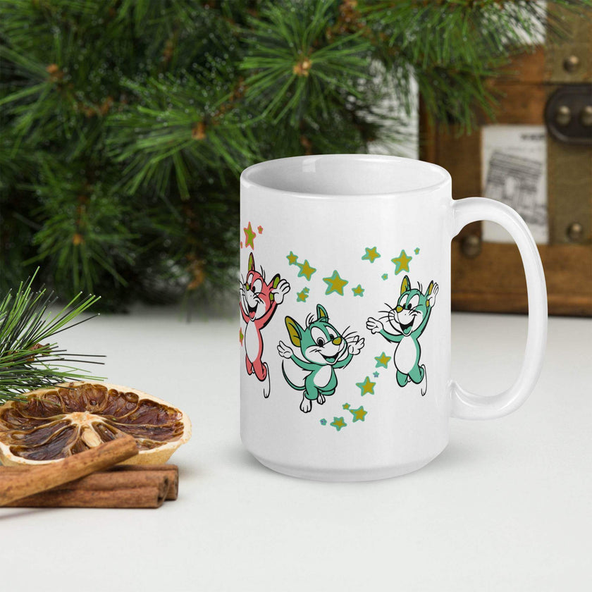 White glossy mug - STYLISHOUR