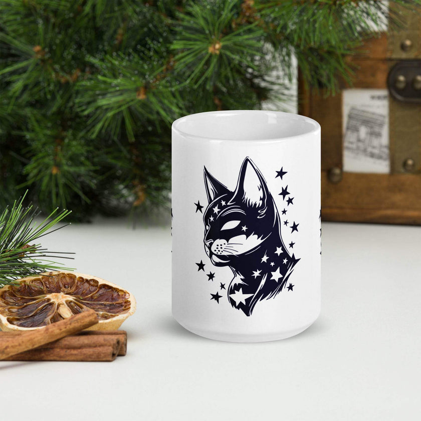 White glossy mug - STYLISHOUR