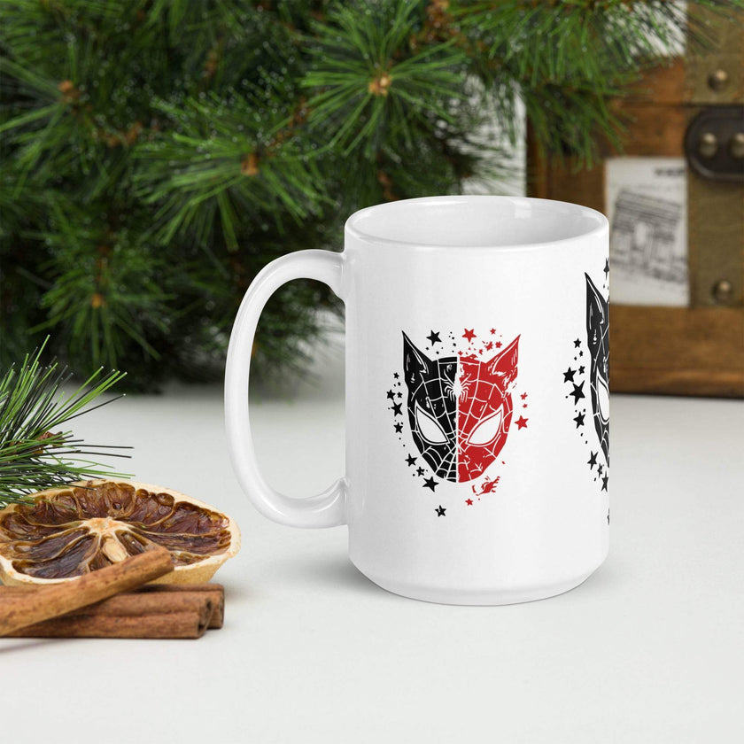 White glossy mug - STYLISHOUR