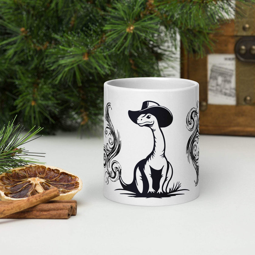 White glossy mug - STYLISHOUR