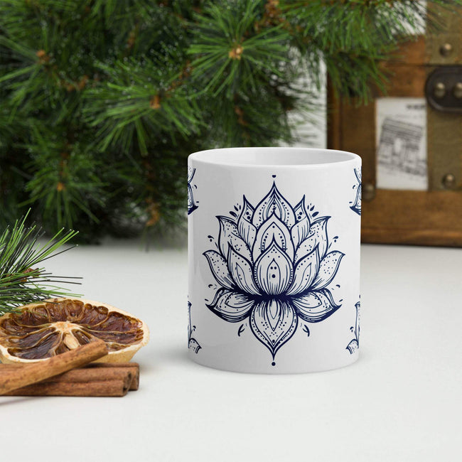 White glossy mug - STYLISHOUR