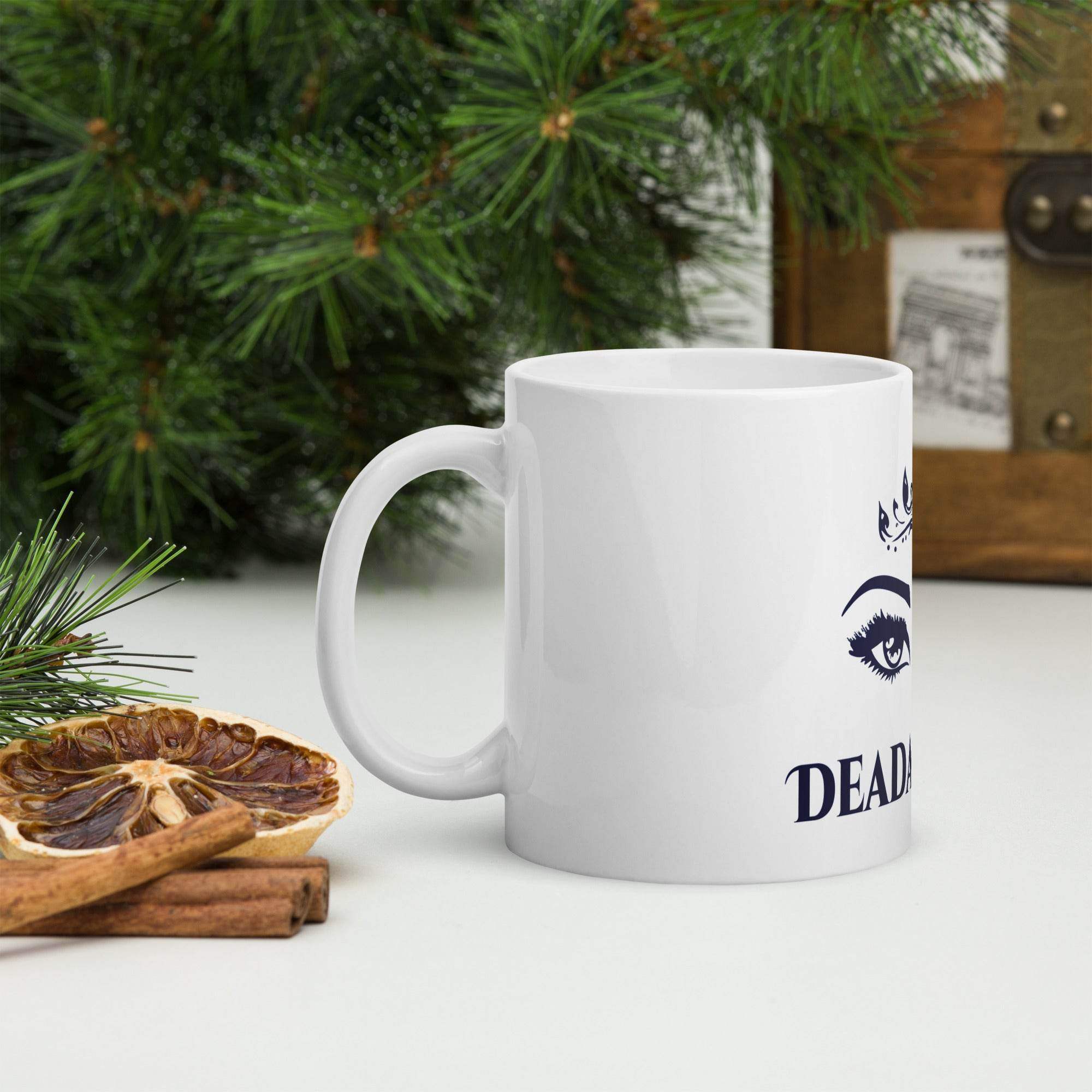 White glossy mug - STYLISHOUR