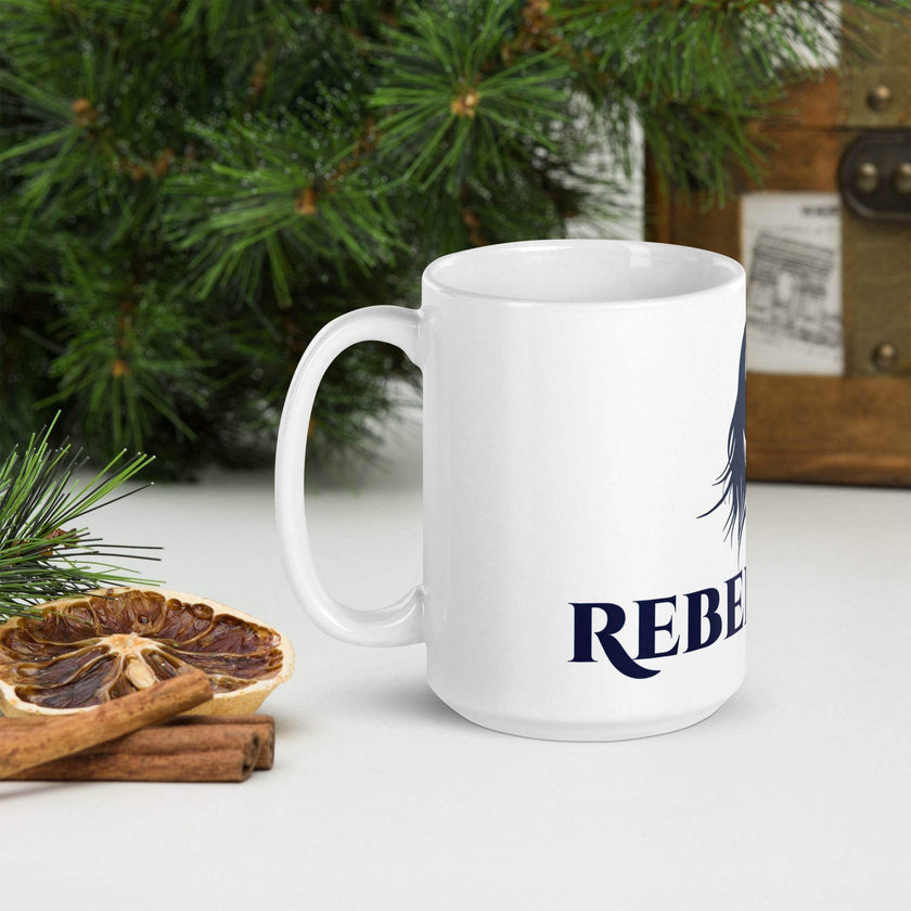 White glossy mug - STYLISHOUR