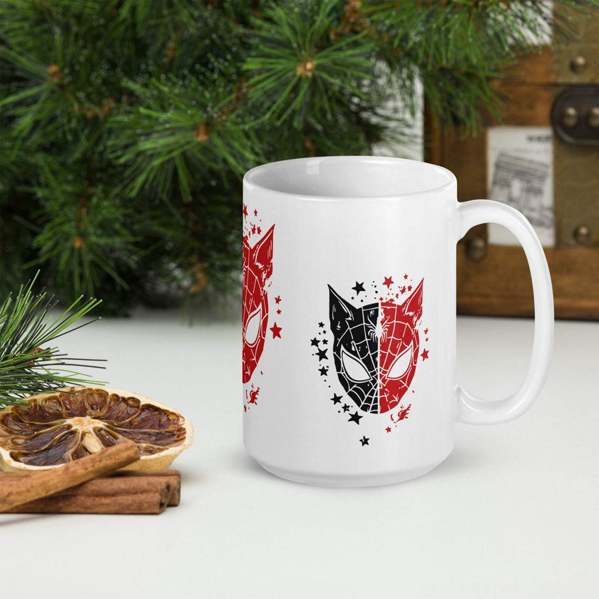 White glossy mug - STYLISHOUR