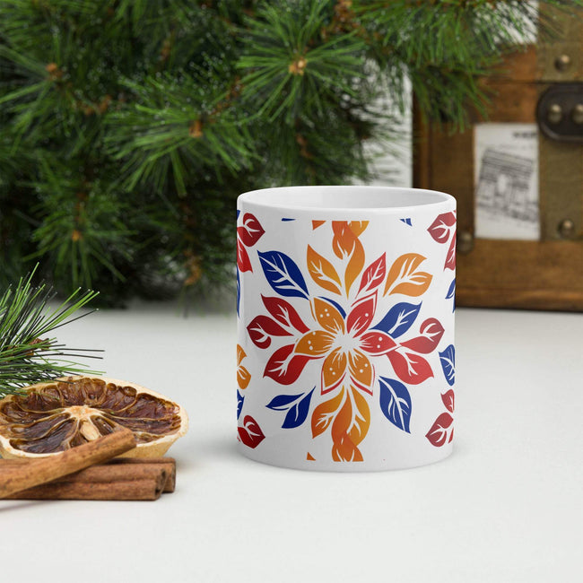 White glossy mug - STYLISHOUR