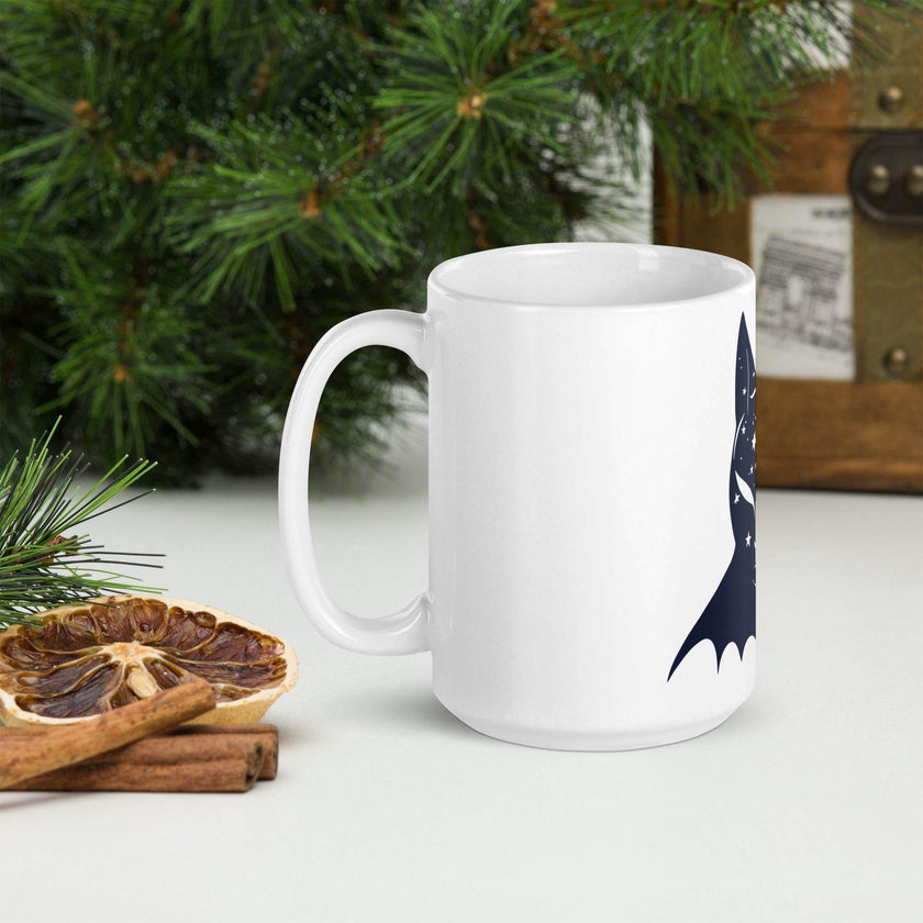 White glossy mug - STYLISHOUR