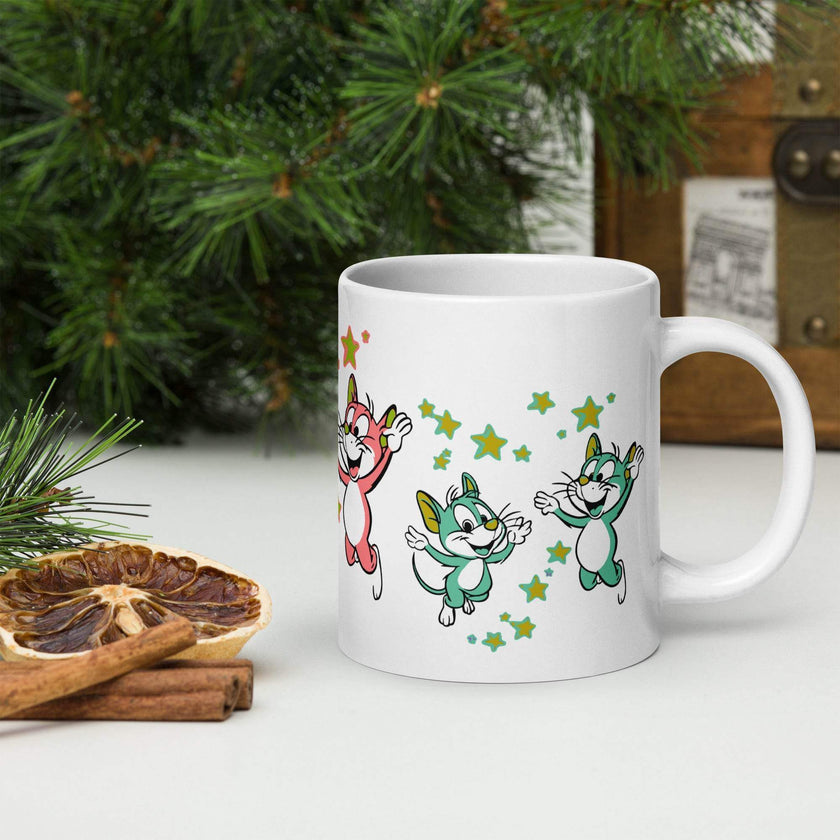 White glossy mug - STYLISHOUR