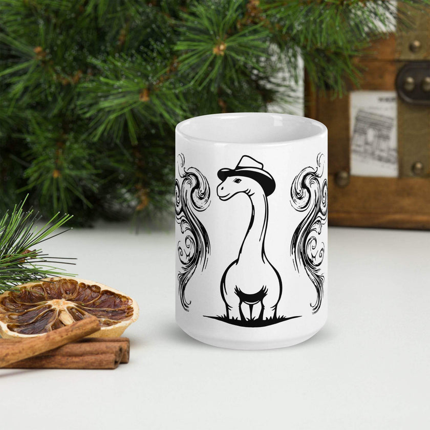 White glossy mug - STYLISHOUR