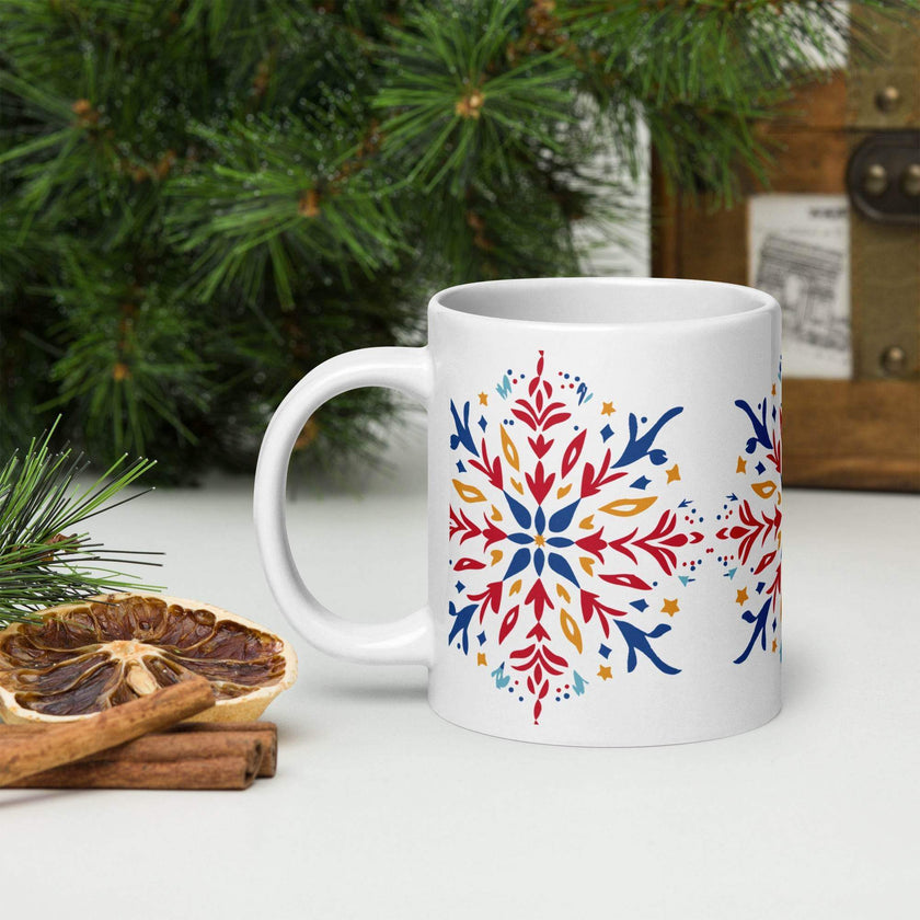 White glossy mug - STYLISHOUR