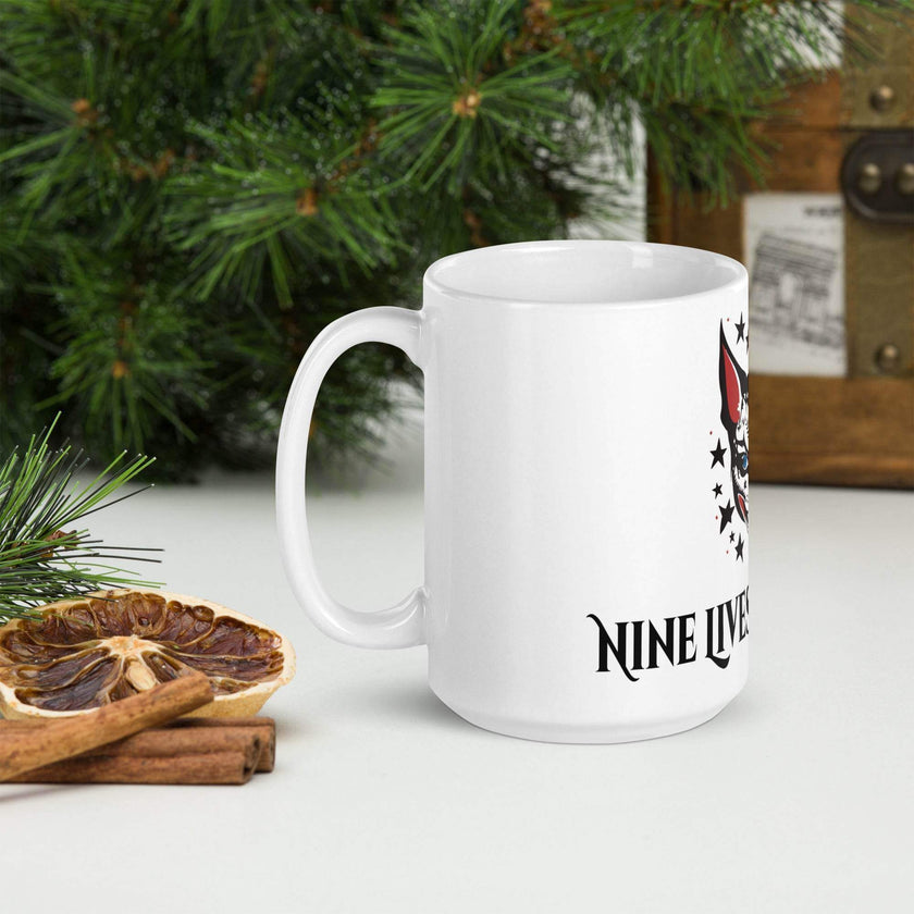 White glossy mug - STYLISHOUR