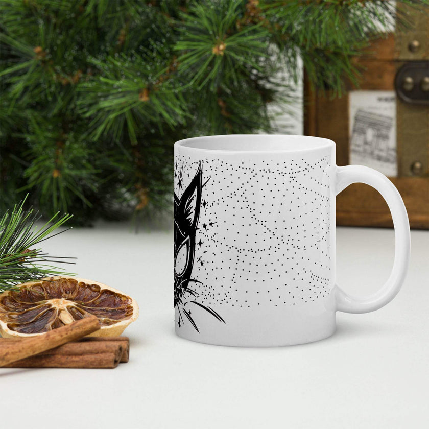 White glossy mug - STYLISHOUR