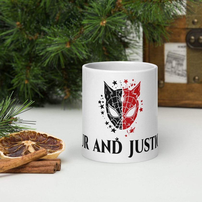 White glossy mug - STYLISHOUR