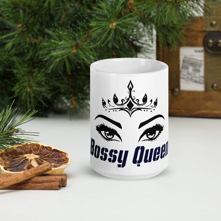 White glossy mug - STYLISHOUR