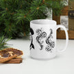 White glossy mug - STYLISHOUR