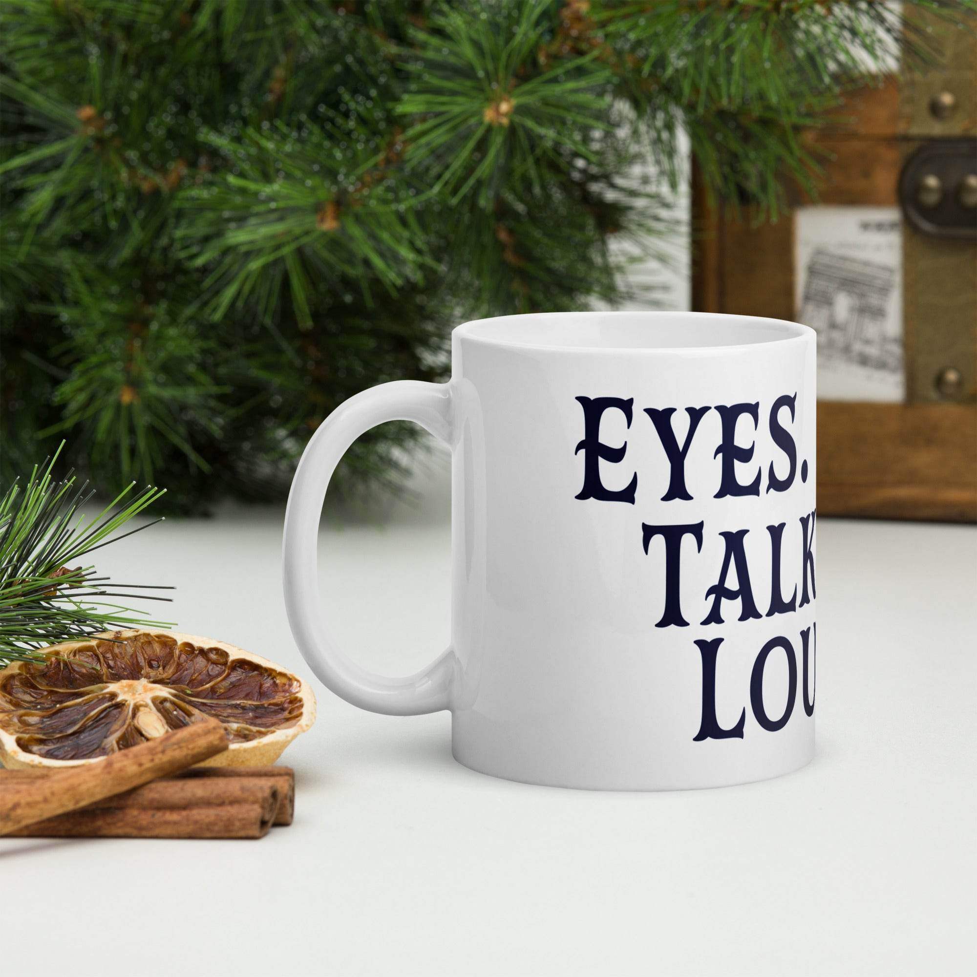 White glossy mug - STYLISHOUR