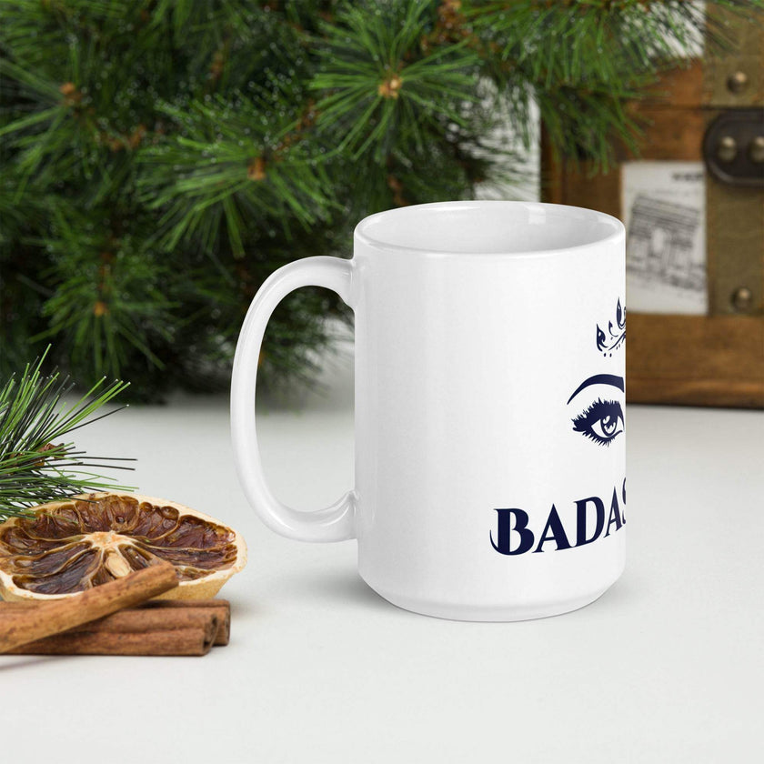 White glossy mug - STYLISHOUR