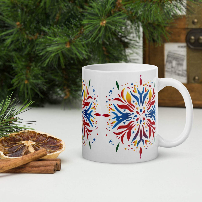 White glossy mug - STYLISHOUR