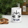 White glossy mug - STYLISHOUR