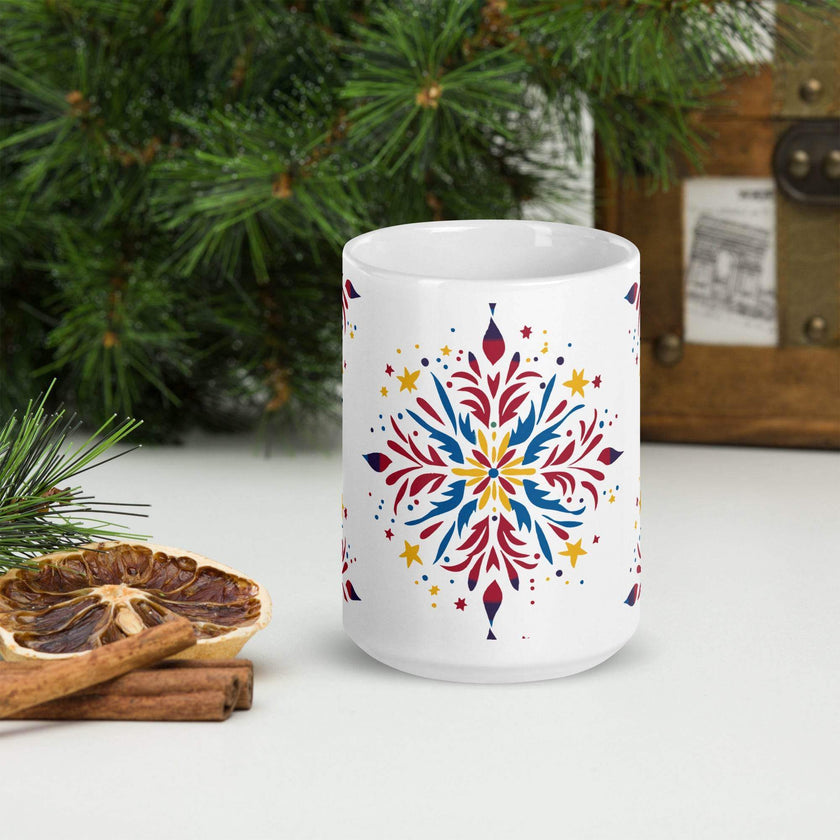 White glossy mug - STYLISHOUR