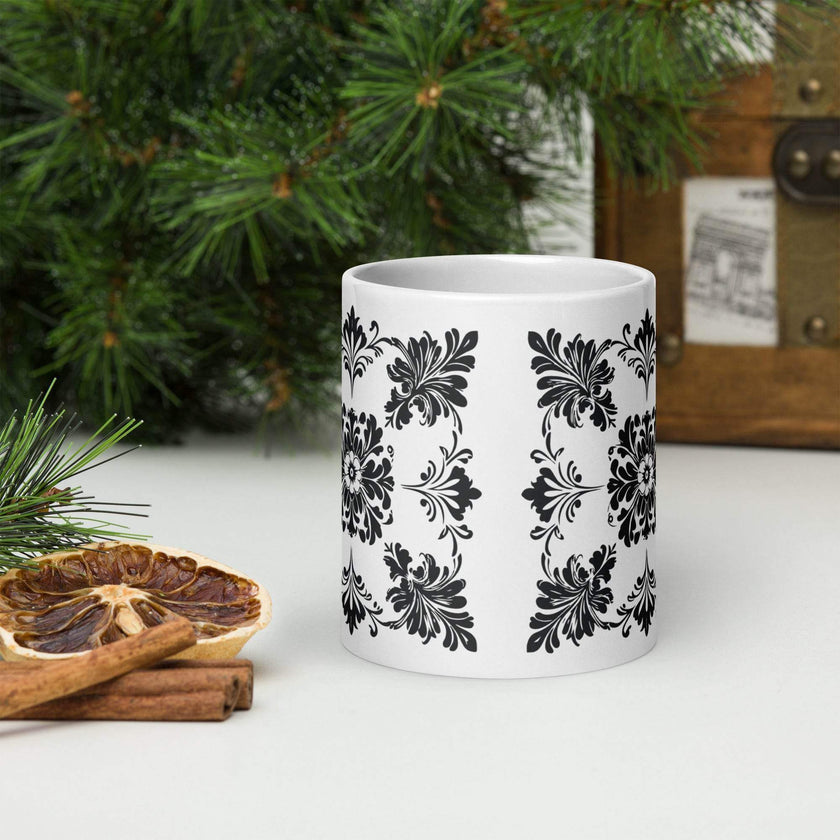 White glossy mug - STYLISHOUR