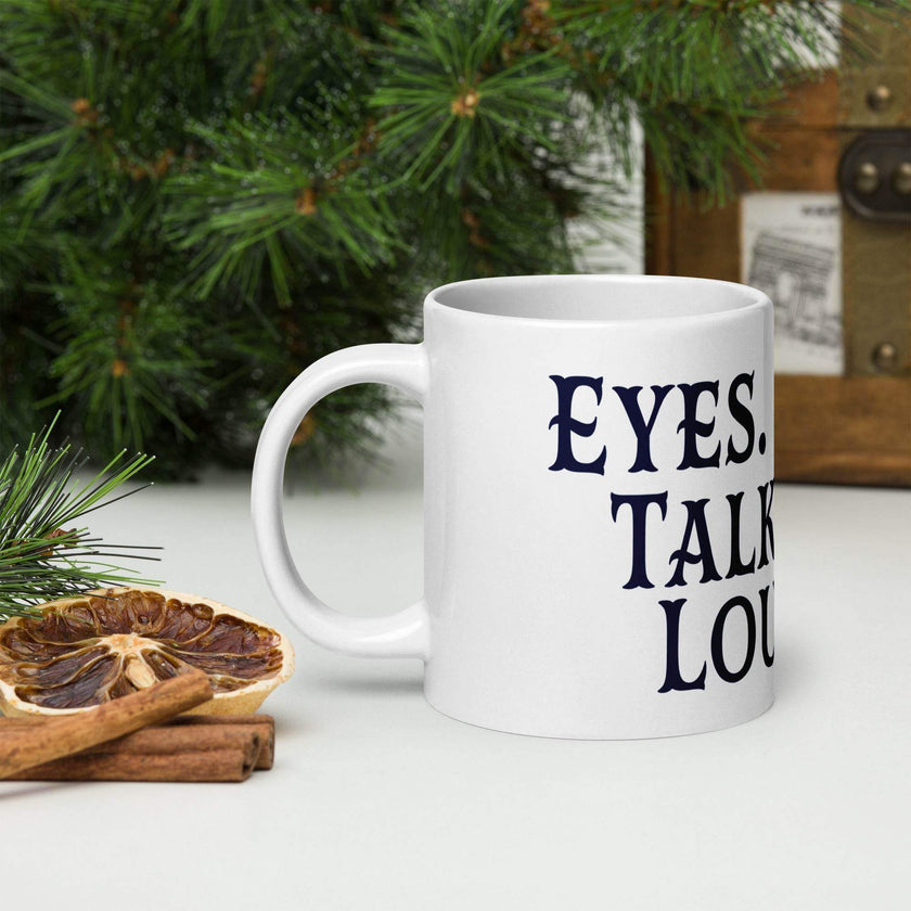 White glossy mug - STYLISHOUR