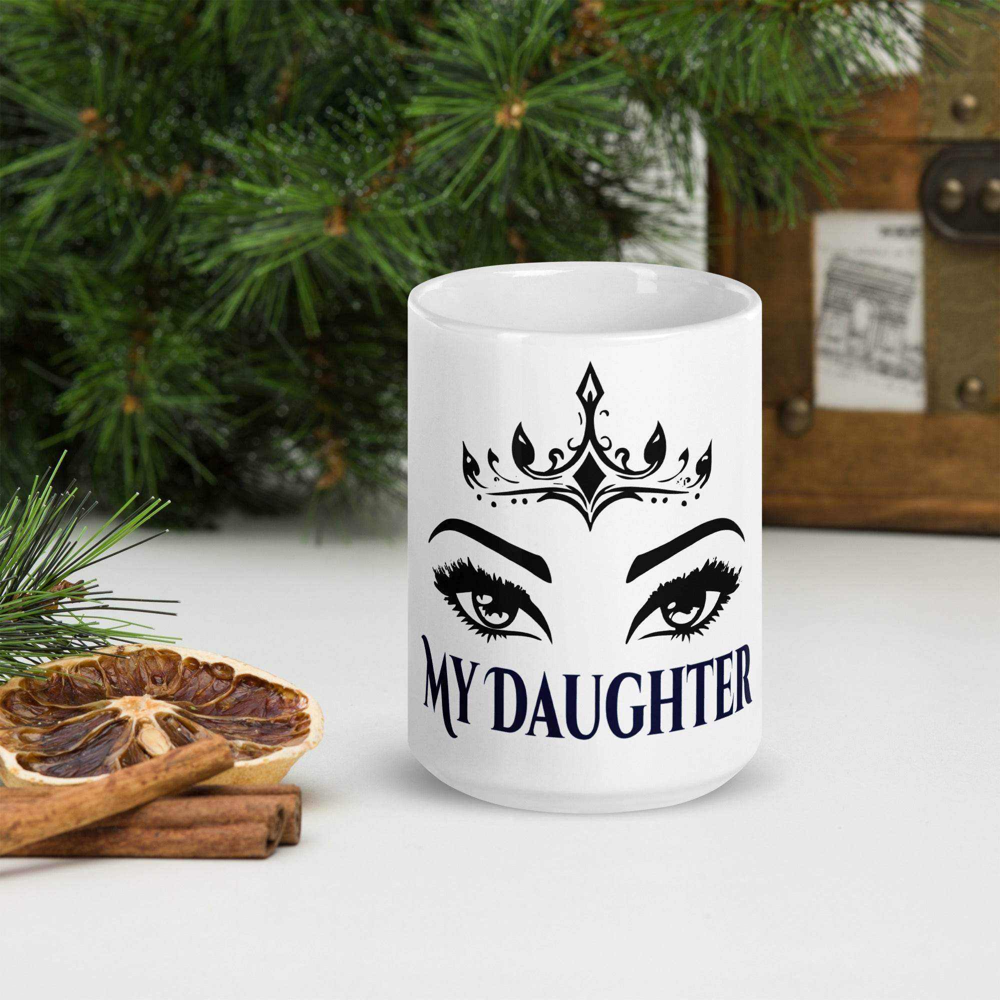 White glossy mug - STYLISHOUR