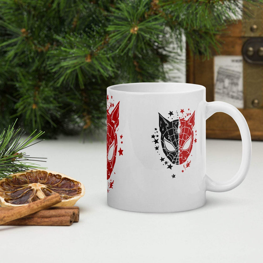 White glossy mug - STYLISHOUR