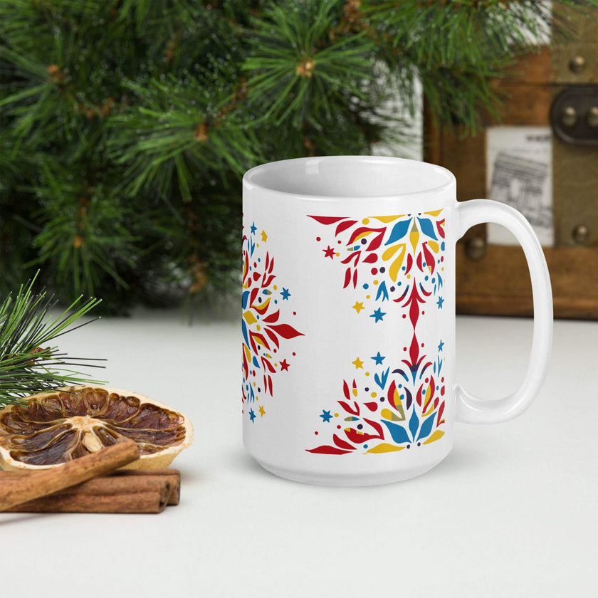 White glossy mug - STYLISHOUR