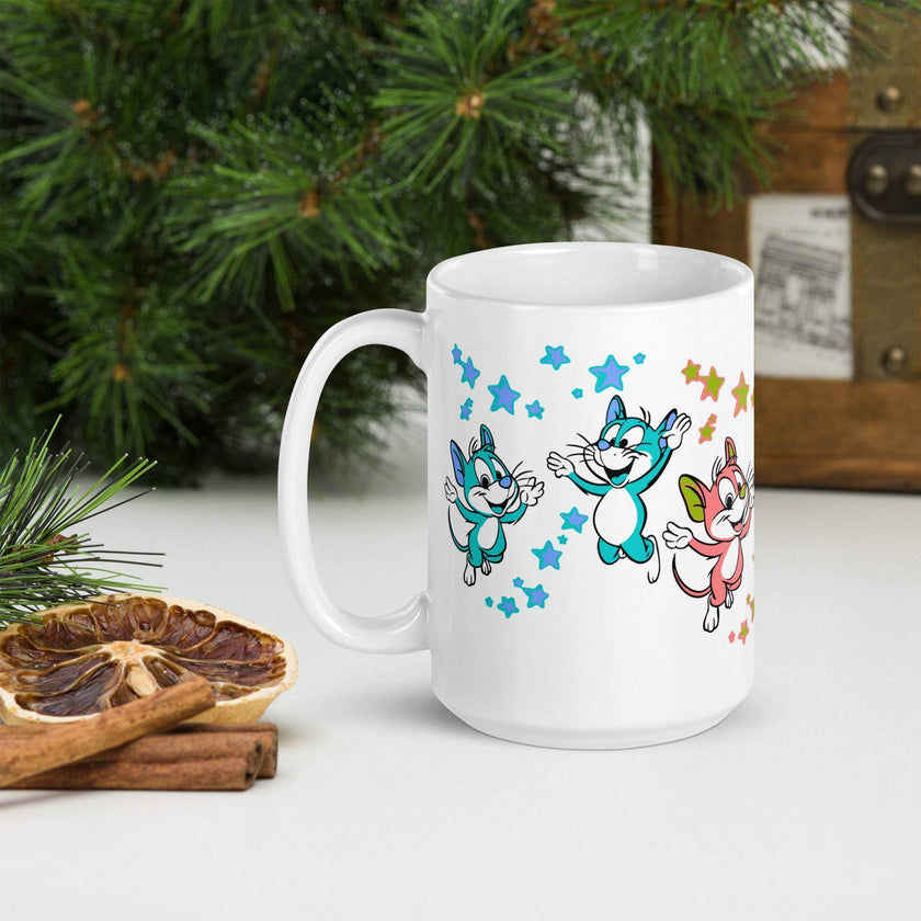 White glossy mug - STYLISHOUR