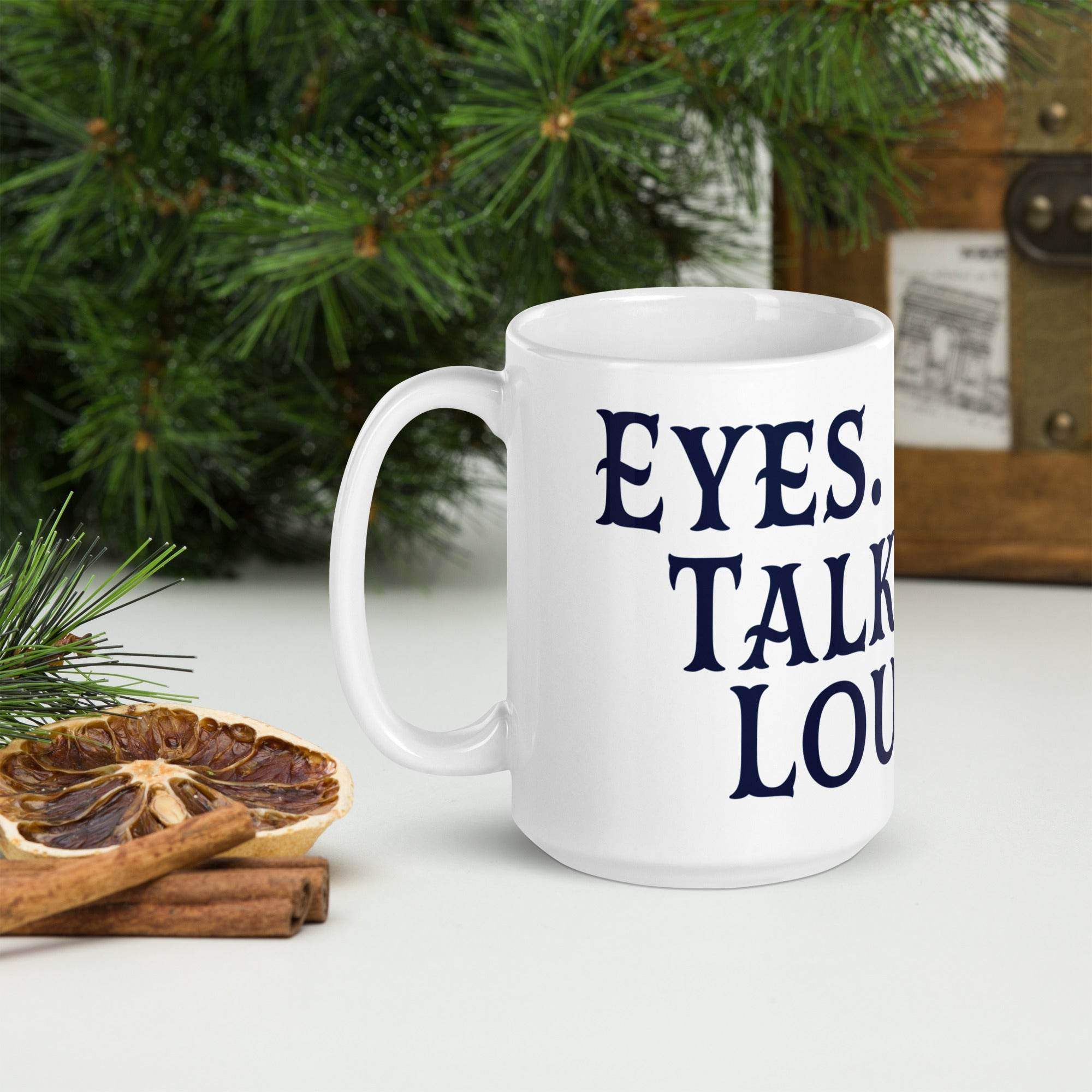 White glossy mug - STYLISHOUR