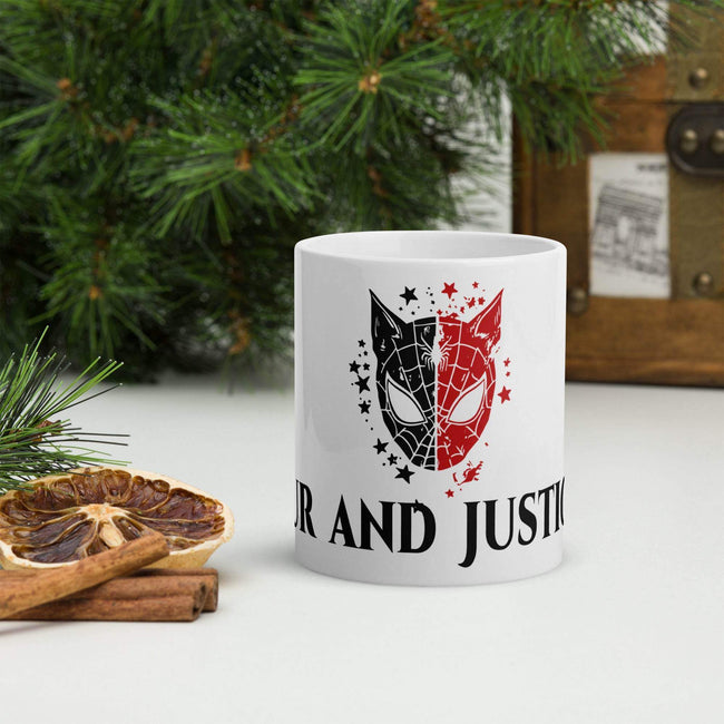 White glossy mug - STYLISHOUR