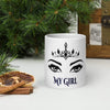 White glossy mug - STYLISHOUR