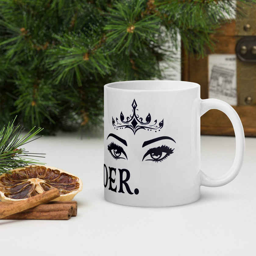 White glossy mug - STYLISHOUR