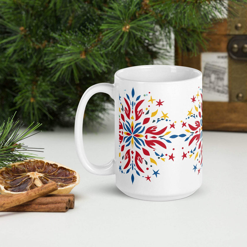 White glossy mug - STYLISHOUR