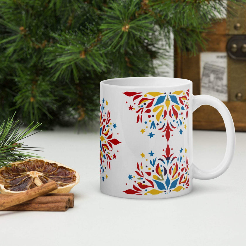 White glossy mug - STYLISHOUR