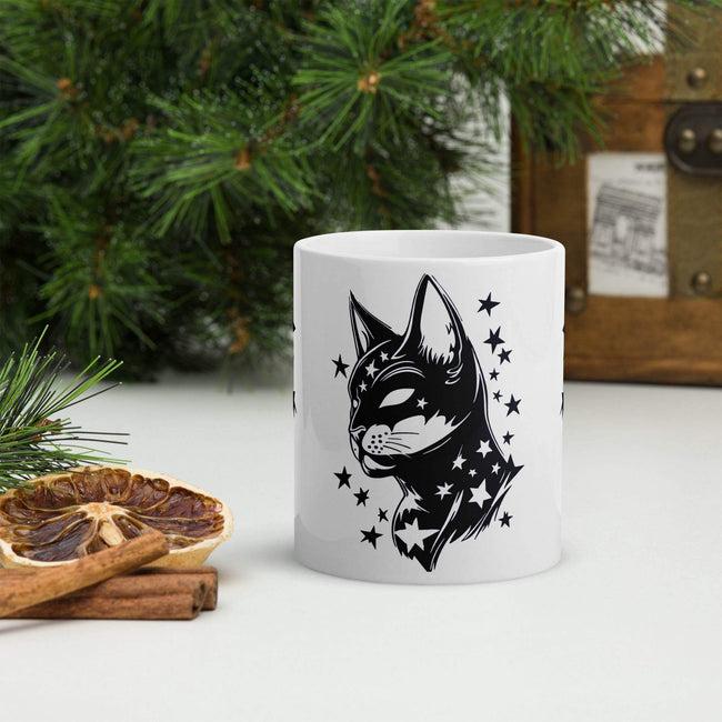White glossy mug - STYLISHOUR