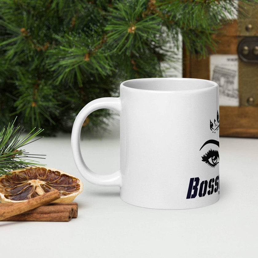 White glossy mug - STYLISHOUR