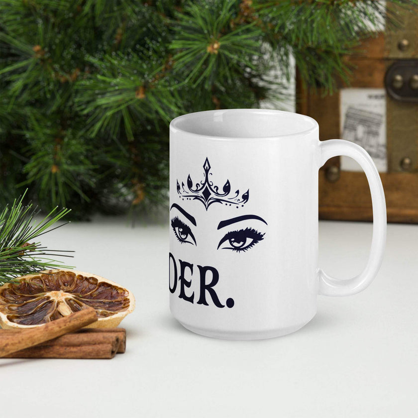 White glossy mug - STYLISHOUR