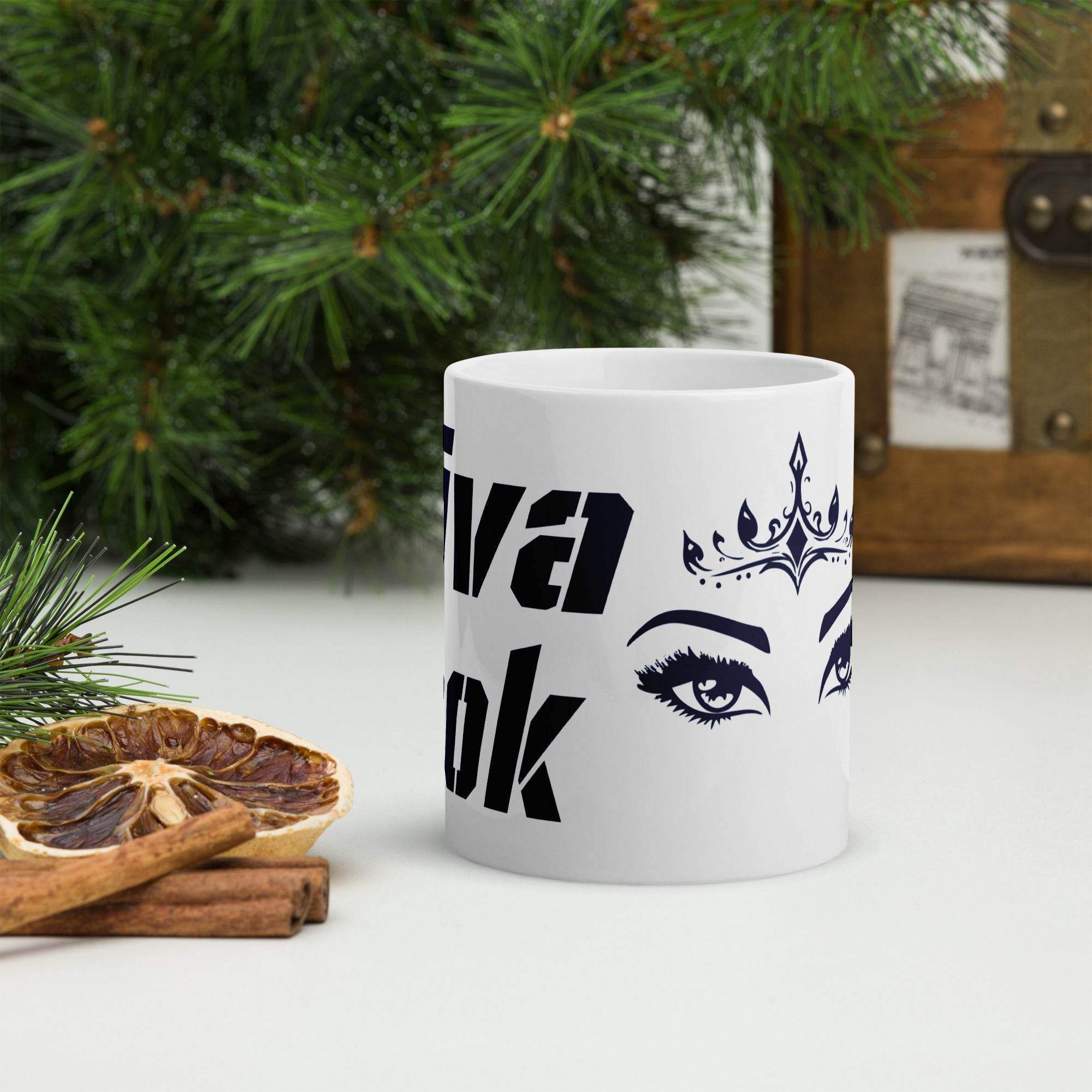 White glossy mug - STYLISHOUR