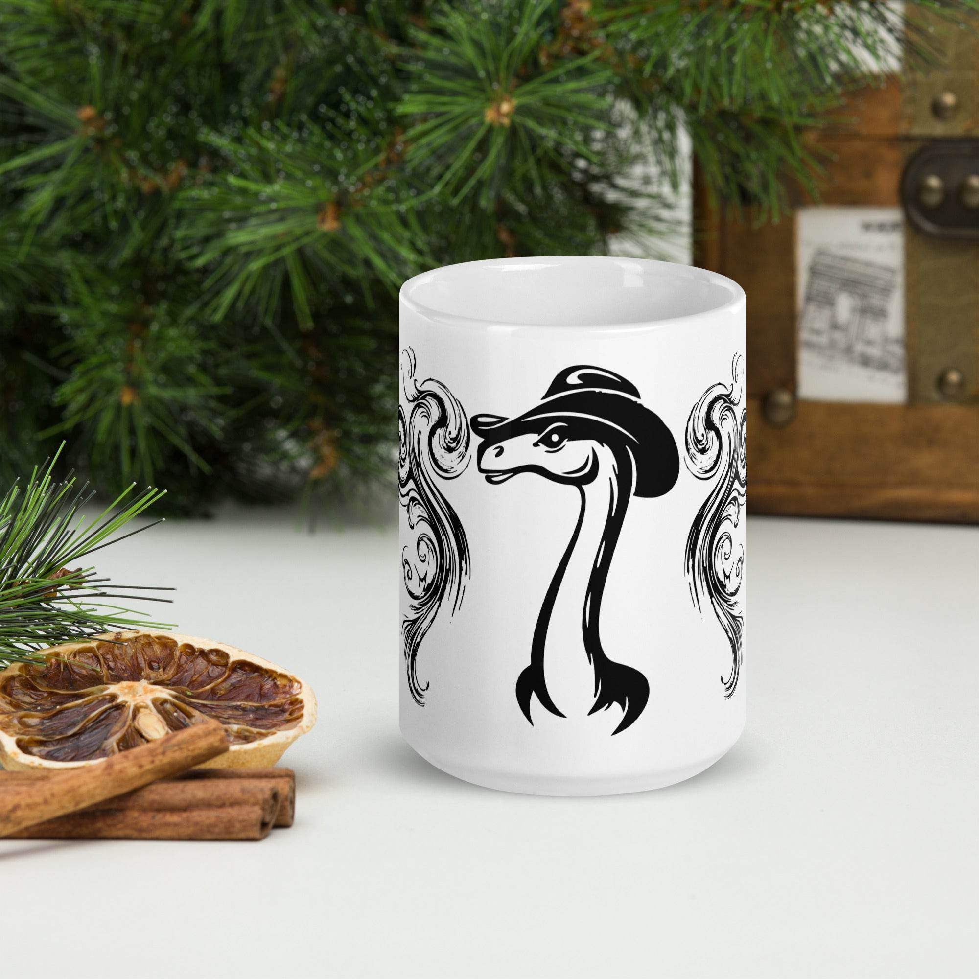 White glossy mug - STYLISHOUR