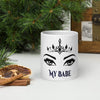 White glossy mug - STYLISHOUR