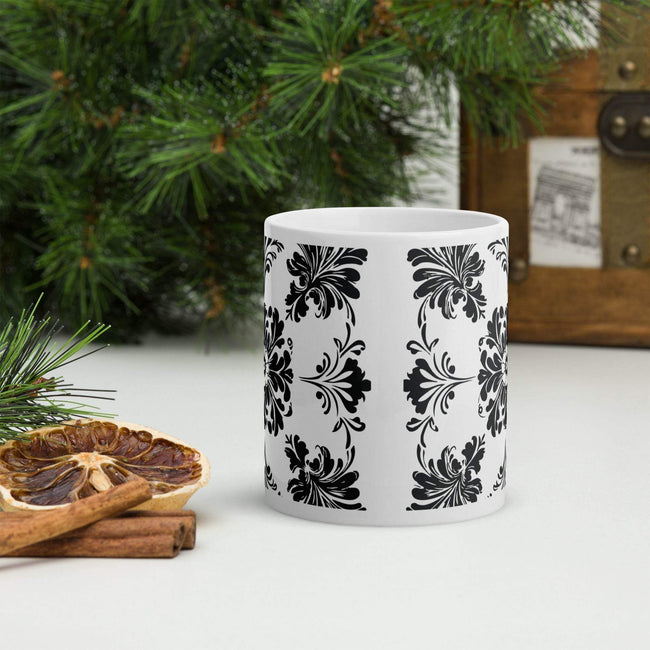 White glossy mug - STYLISHOUR
