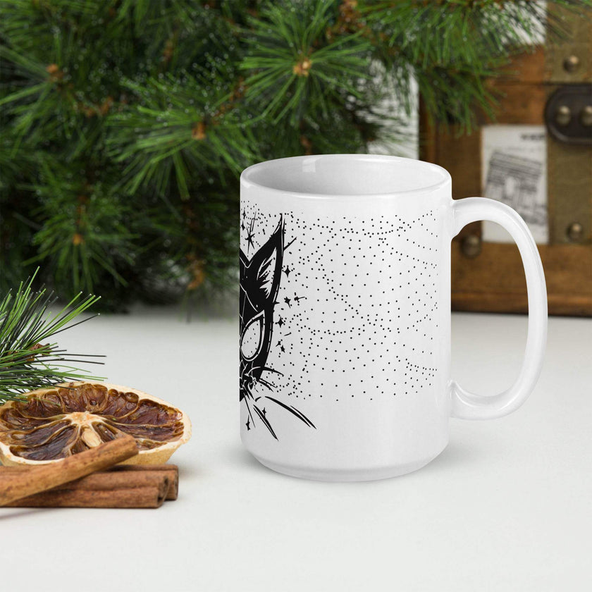 White glossy mug - STYLISHOUR