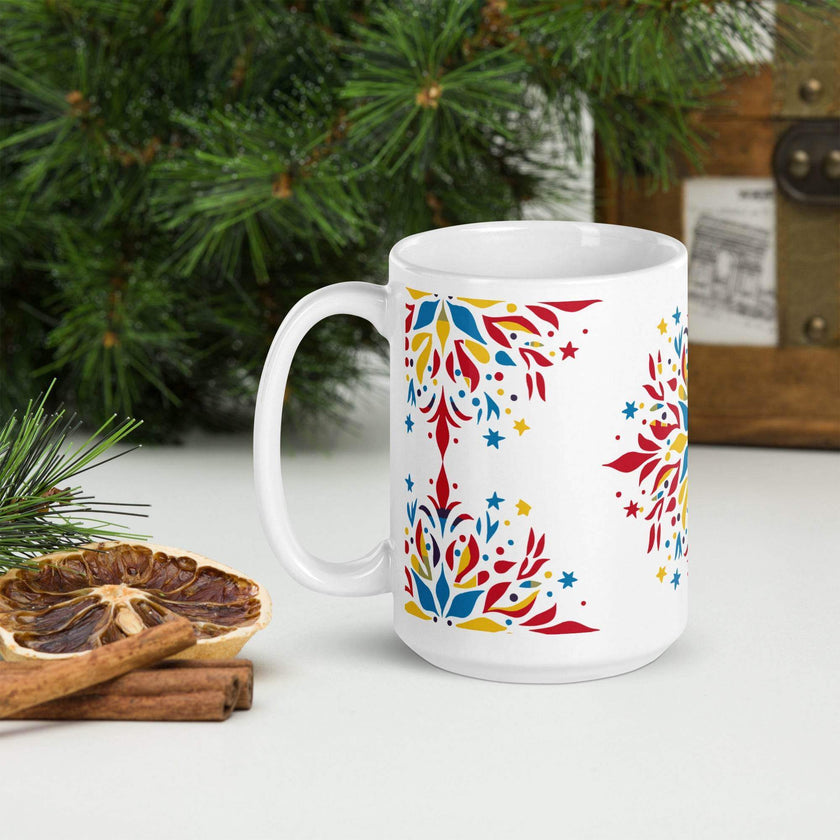 White glossy mug - STYLISHOUR